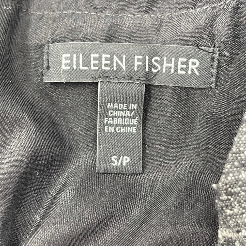 EILEEN FISHER Silk Noil /Organic Linen Shift Dress - Picture 6 of 7